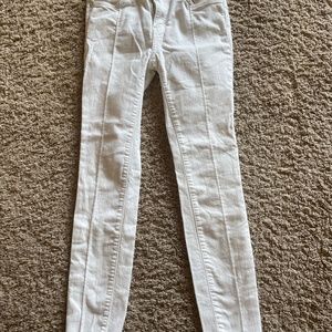 Free People White Denim skinny Jeans